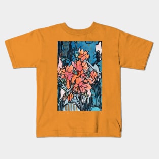 Pastel flowers Kids T-Shirt